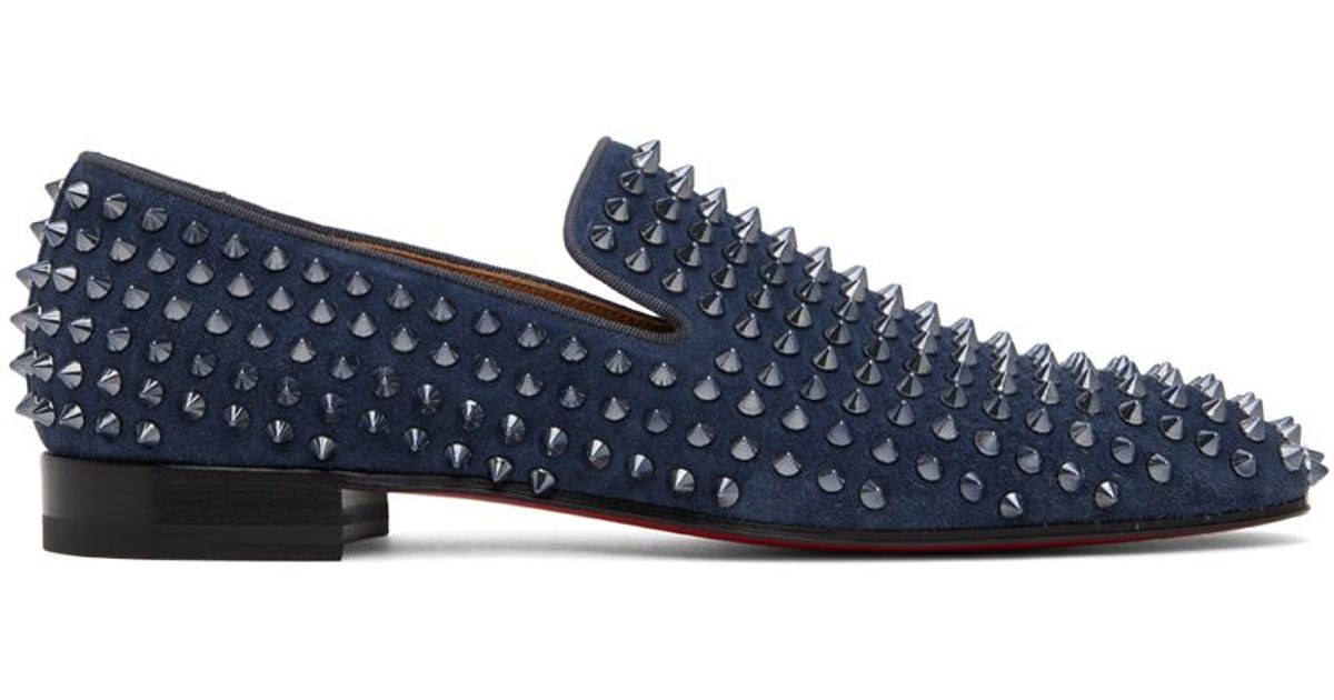 Louboutin spike loafers online