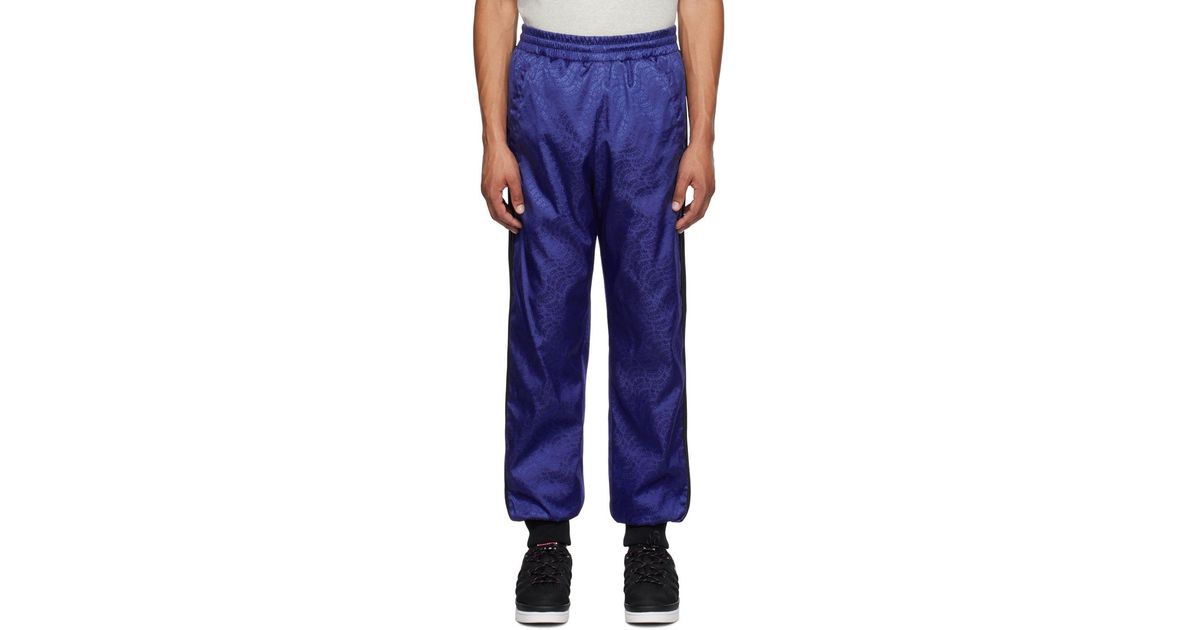 White Drawstring-cuff technical-canvas track pants, Moncler Genius