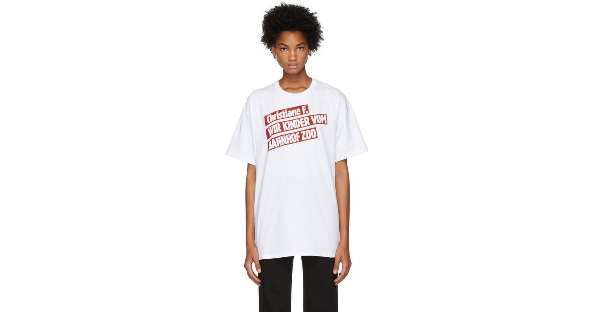 comme des garcons t shirt kinder