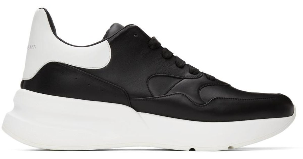 black white alexander mcqueen