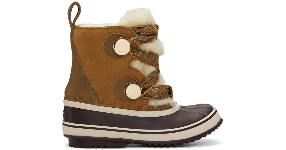 chloe winter boots