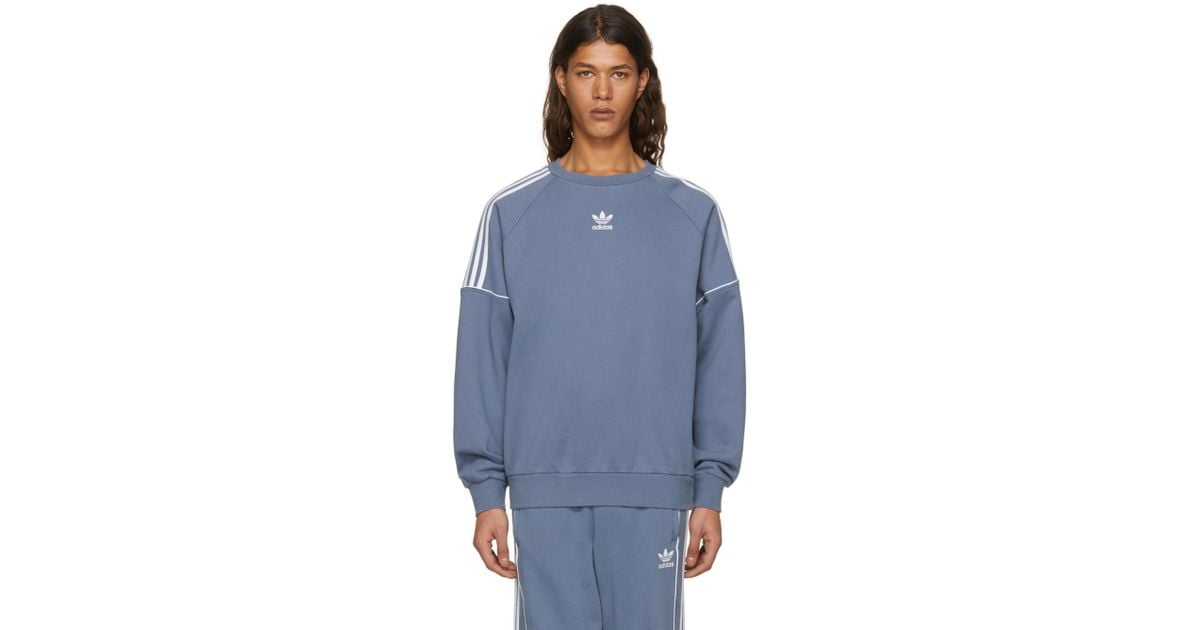 adidas originals pipe crew neck sweatshirt