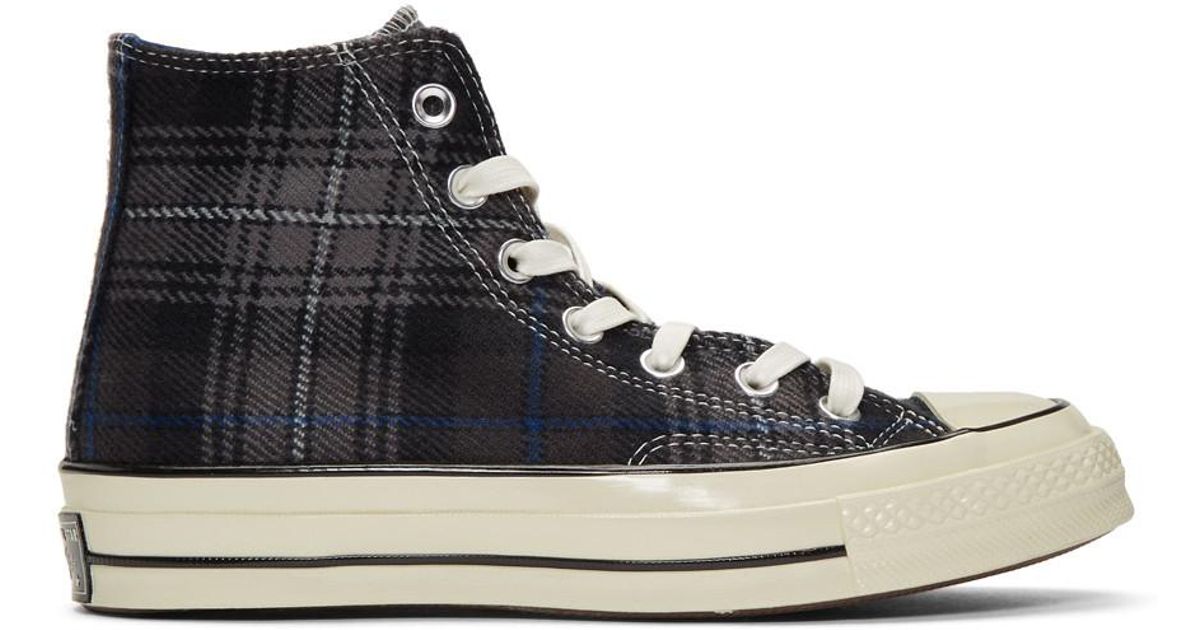 converse plaid chuck 70