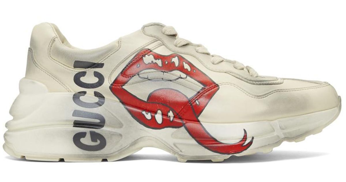 gucci mouth sneakers