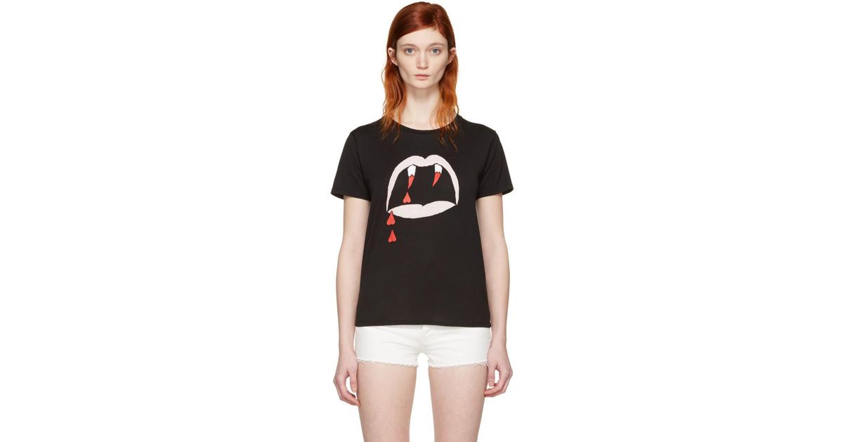 Saint Laurent Cotton Black Blood Luster 