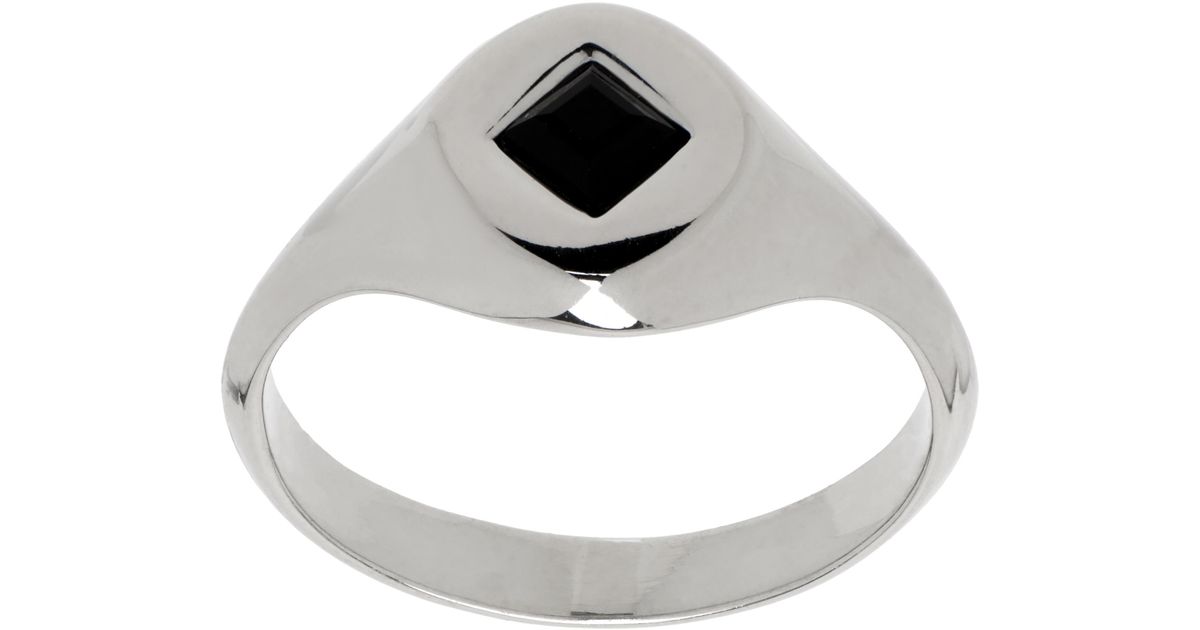 【関税込み】LEMAIRE シルバー Large Troubadour リング LEMAIRE Large Troubadour Ring | Silver | FARFETCH