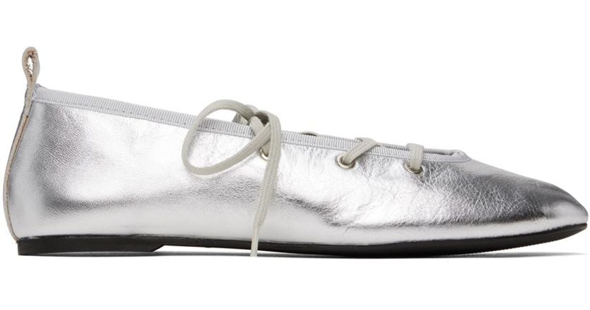 Paloma Wool Pina Ballerina Flats in Black | Lyst UK
