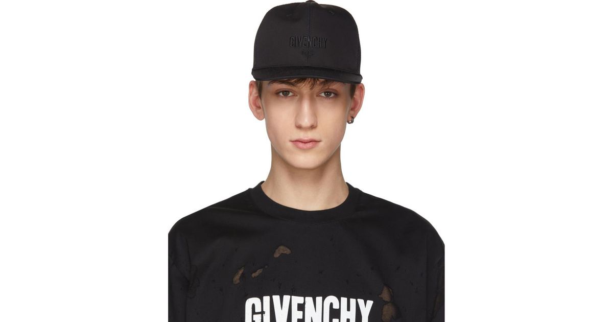 Givenchy Canvas Black Three-star Logo 