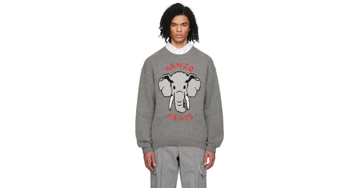 Kenzo elephant hoodie new arrivals