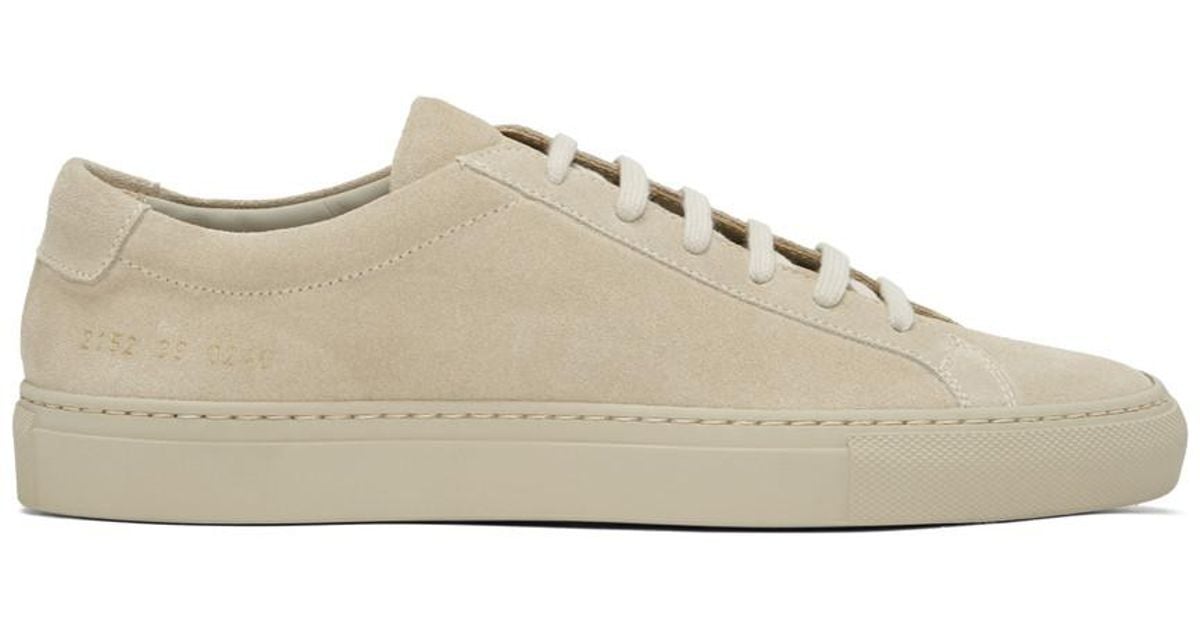 Common projects achilles low taupe Clearance