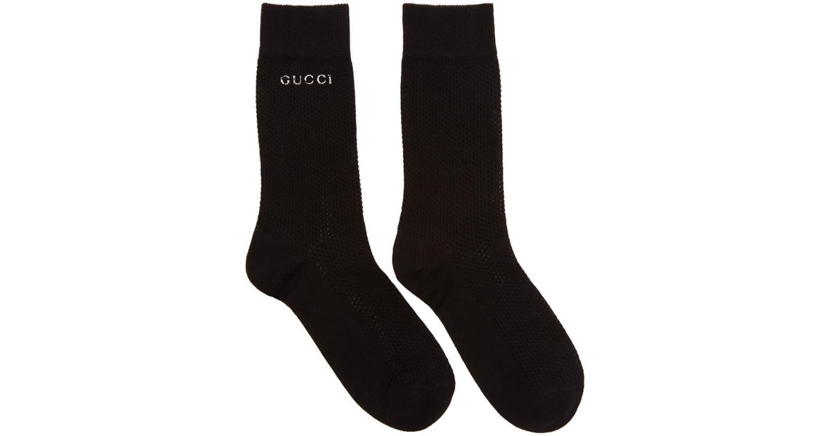black gucci socks