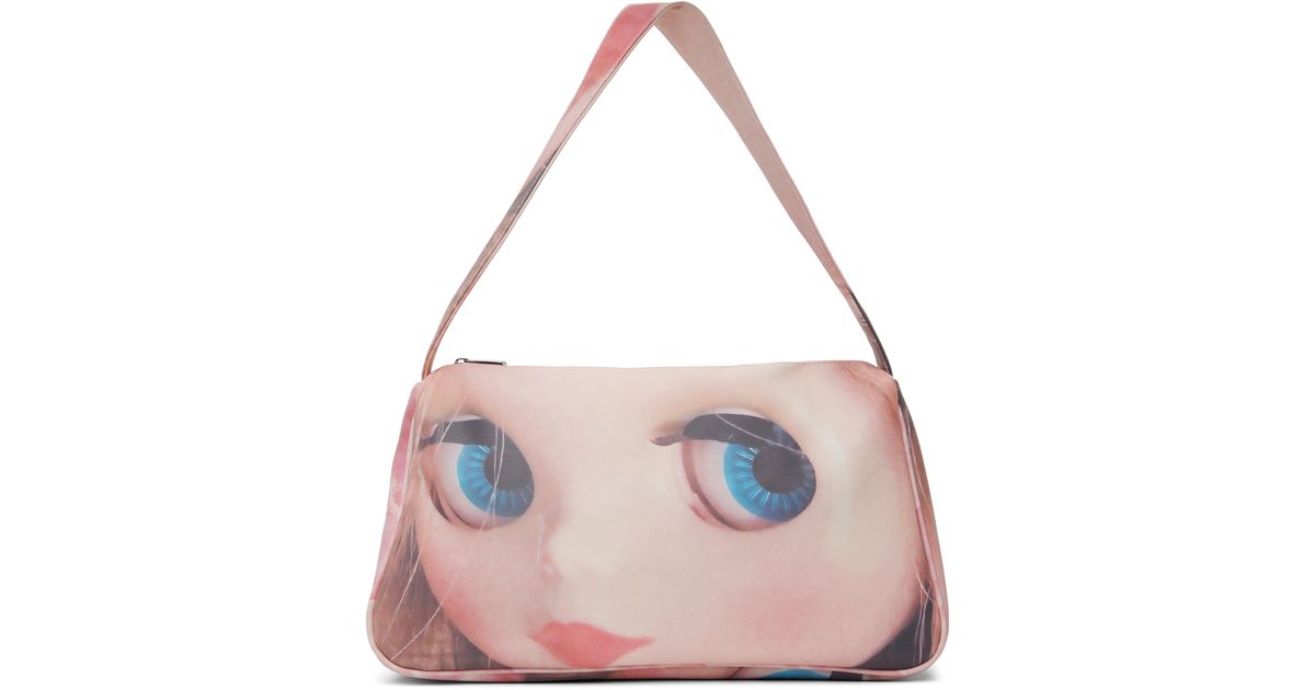 バッグ IM SORRY by Petra Collins Blythe Bag Im Sorry by Petra Collins Ssense限定 ピンク Jennyfaxエディション
