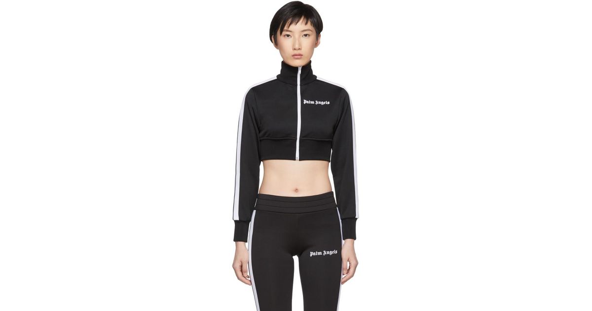 cropped track top