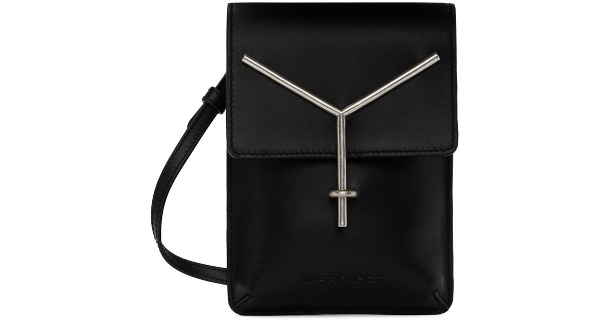 メンズ Y. Project Y ポシェット ポーチ ブラック | Lyst