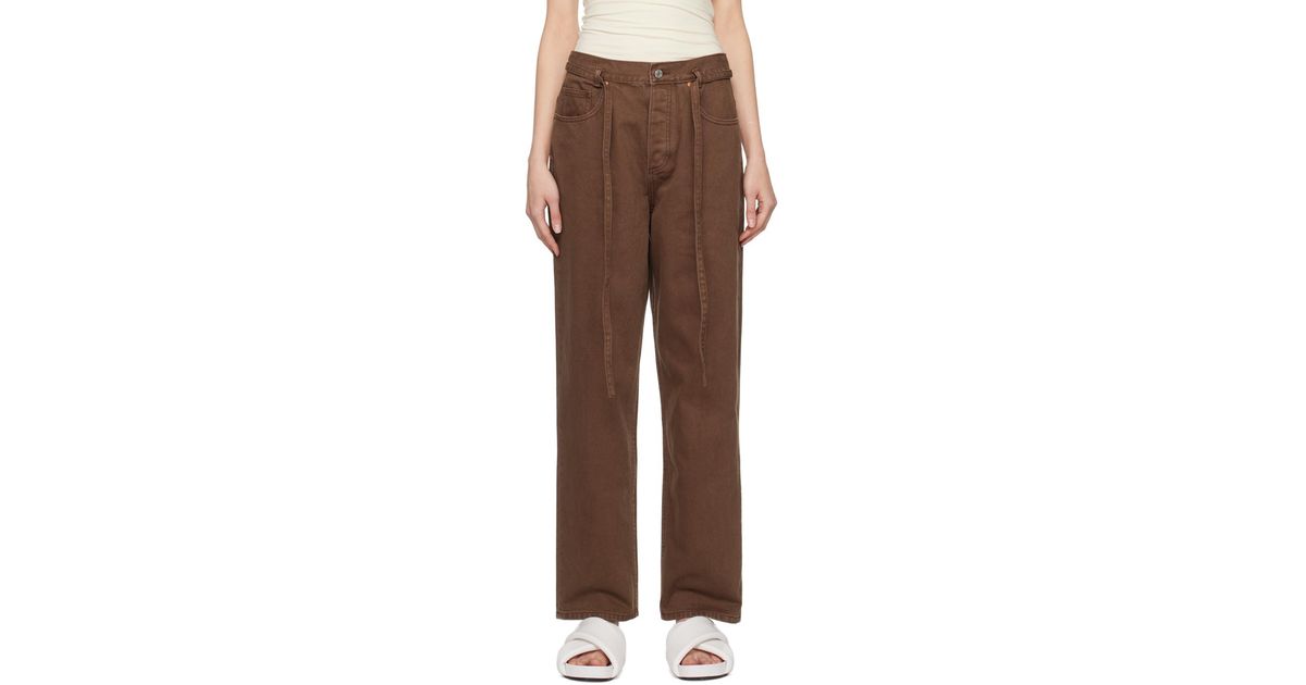 【関税込み】CAMILLA AND MARC ブラウン Rhodes ジーンズ Camilla & Marc Rhodes Jeans in Brown | Lyst Australia