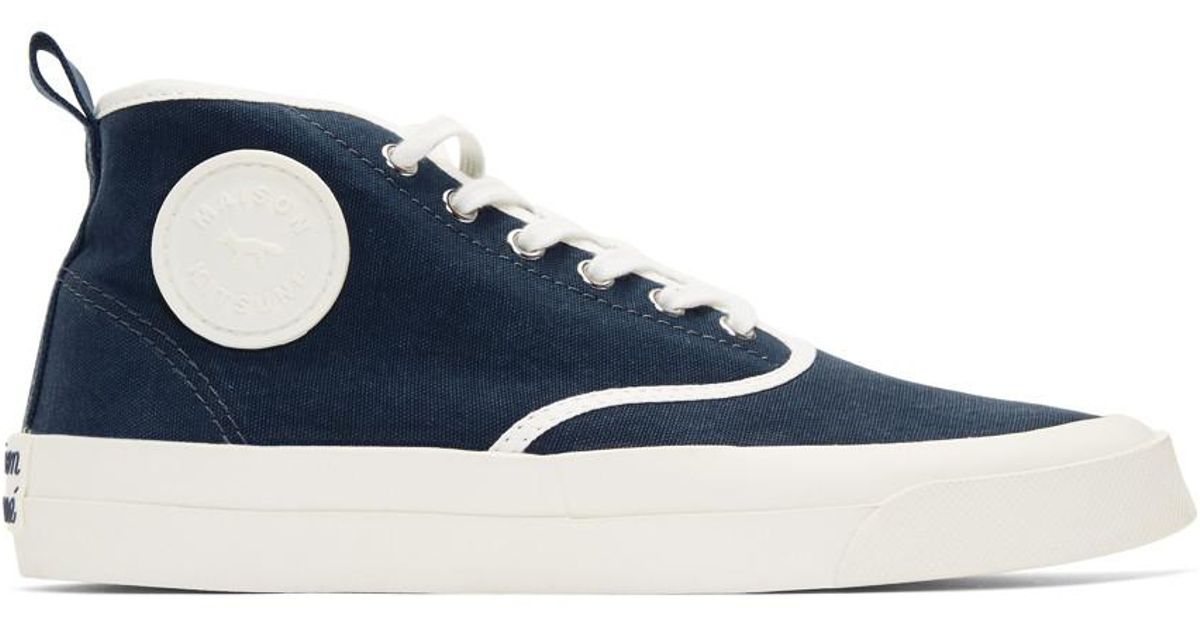 Blue High-top Sneakers for Men - Lyst