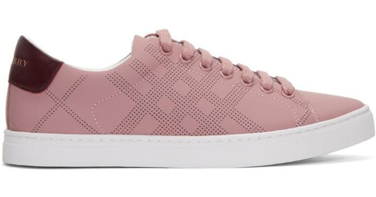 burberry monogram sneakers