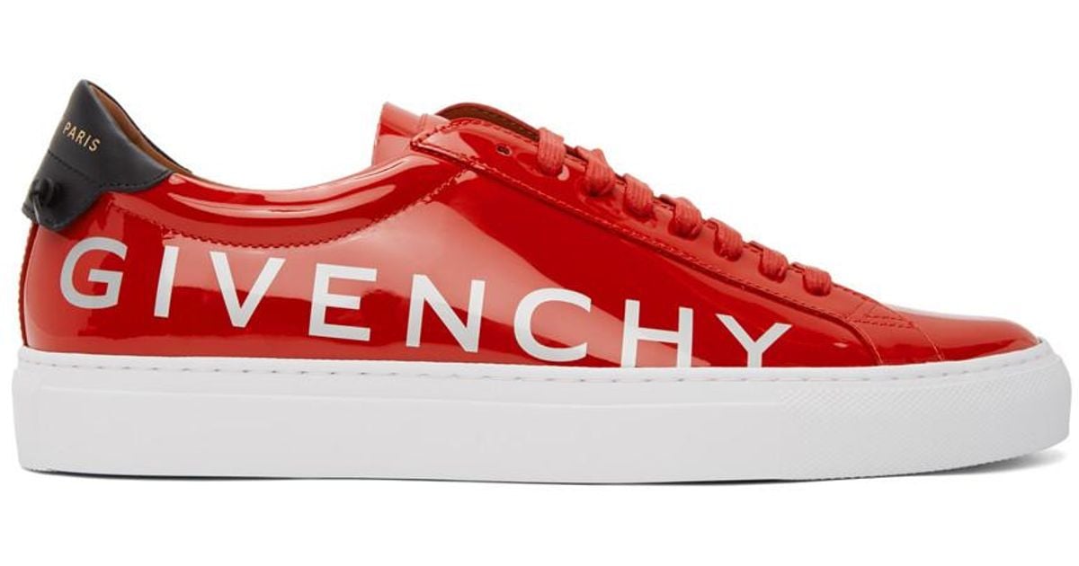 givenchy red sneakers