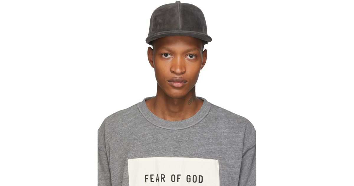Fear Of God Grey Sixth Collection Cap in Brown for Men | Lyst