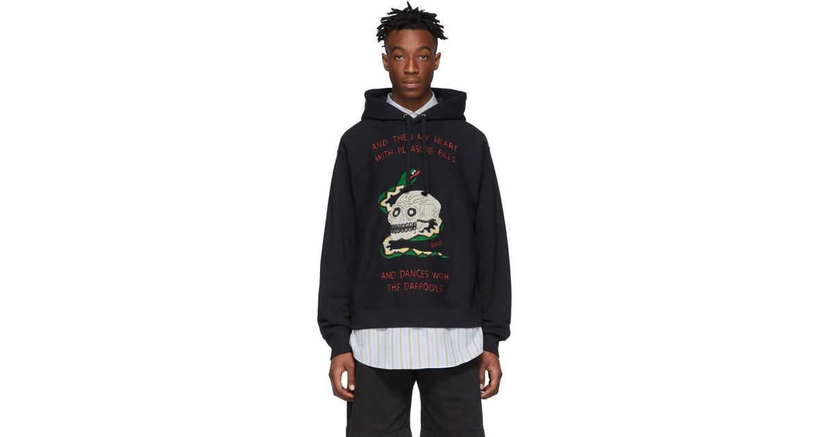 gucci skull hoodie