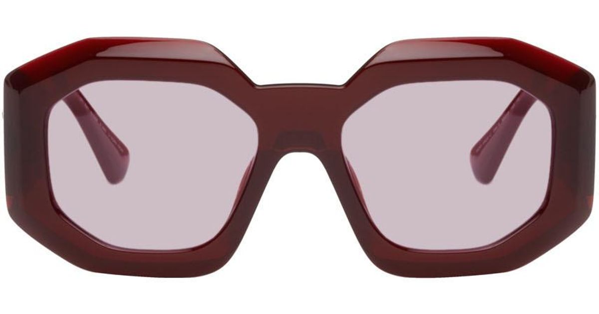 Versace Synthetic Maxi Medusa biggie Sunglasses | Lyst