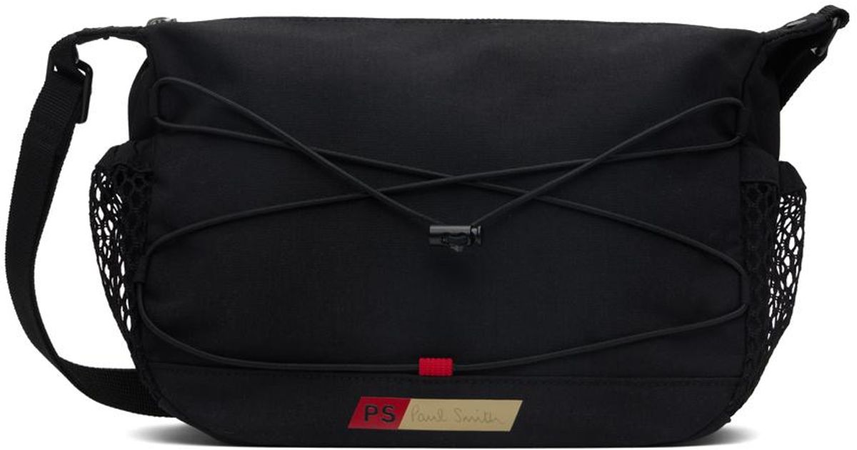Paul Smith Nylon Utilitarian Crossbody Bag in Black for Men | Lyst