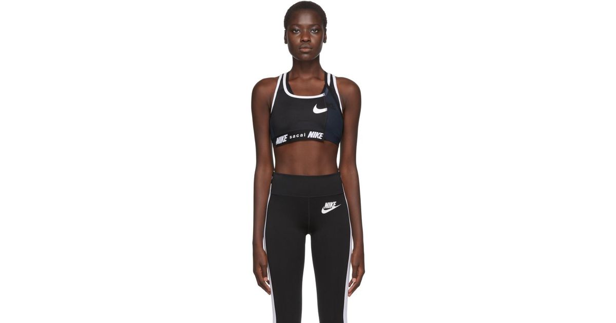 nike sacai sports bra