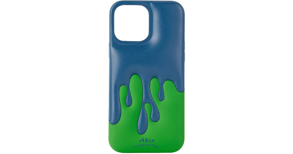Urban Sophistication Ssense Exclusive 'the Dripping Dough' Iphone 13 Pro  Max Case in Blue | Lyst