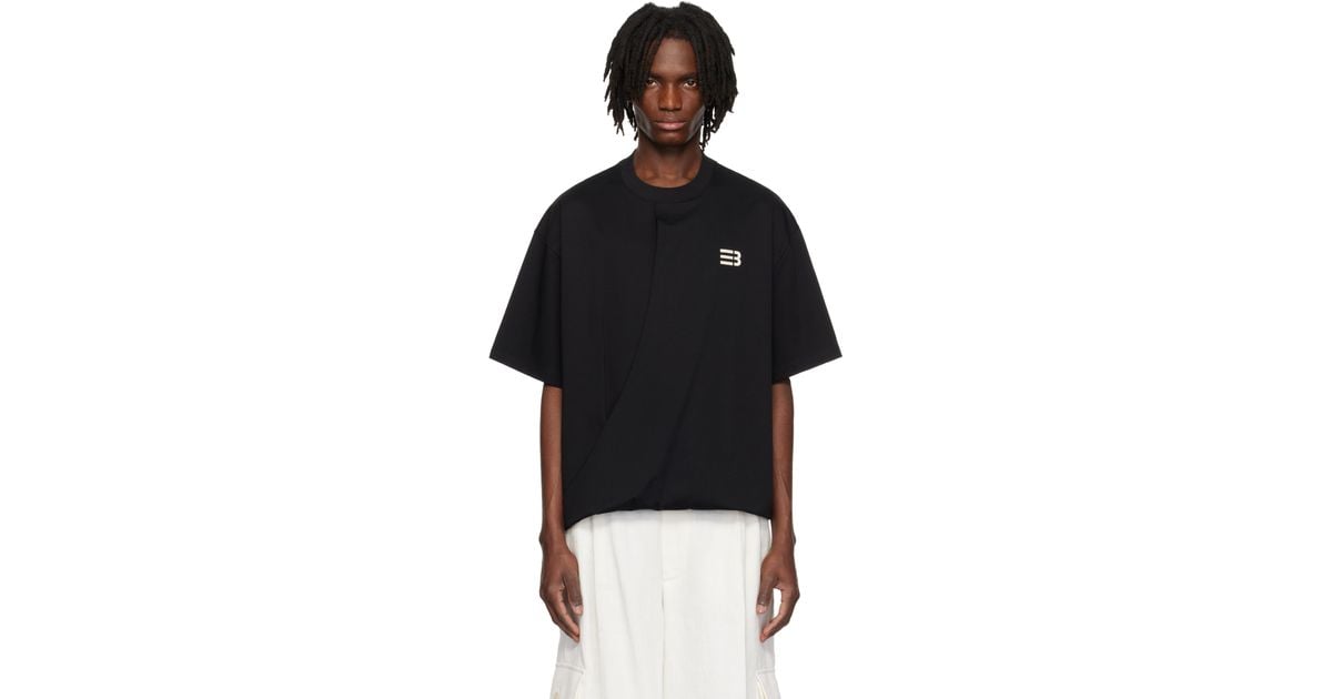 【関税込み】NAMESAKE ブラック Jodye ツイスト Tシャツ JODYE TWIST TEE EUPHORIC BLACK