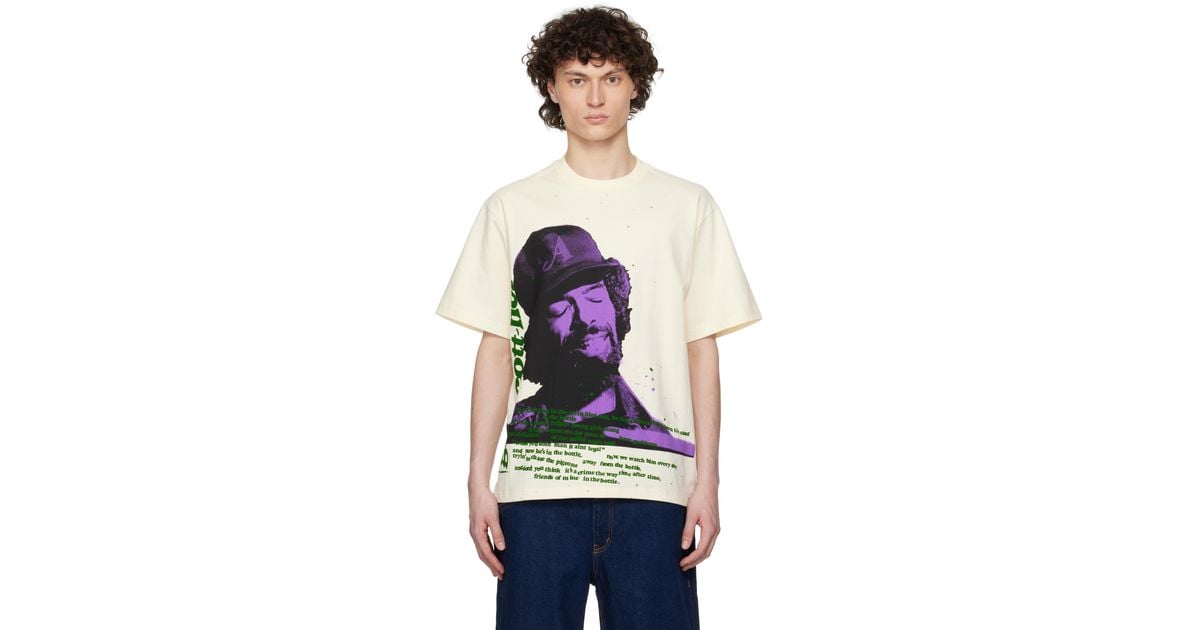 ★Awake NY★ オフホワイト Gil Scott-Heron Icon Tシャツ AWAKE NY Off- Gil Scott-Heron Icon T-Shirt in White for Men