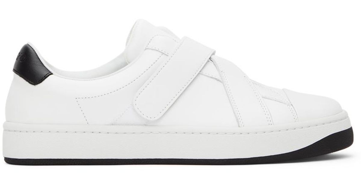 kenzo sonic velcro sneakers