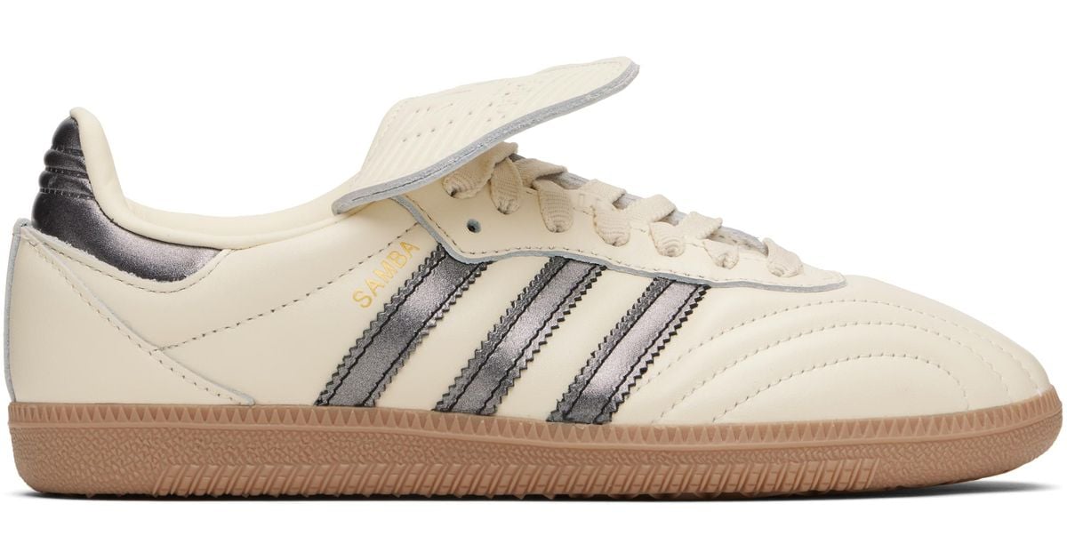 adidas gazelle silver green womens Wales Bonner x adidas WB Samba Millennium Wonder White / Raw Desert / Crew Green Size: 6.5 main image 1