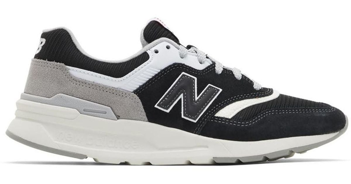 New Balance Suede Black And Grey 997h 