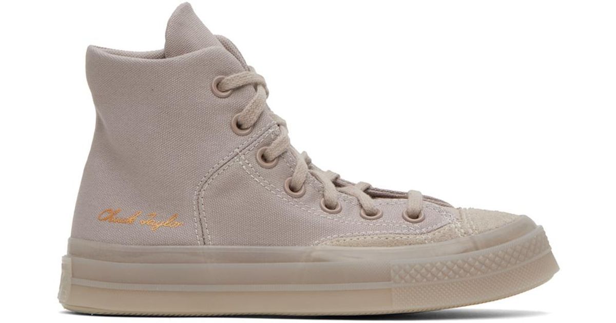 Converse hotsell chucks taupe