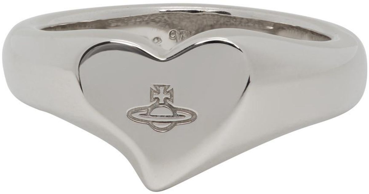 Vivienne Westwood Silver Marybelle Ring in Rhodium (Metallic) for Men | Lyst