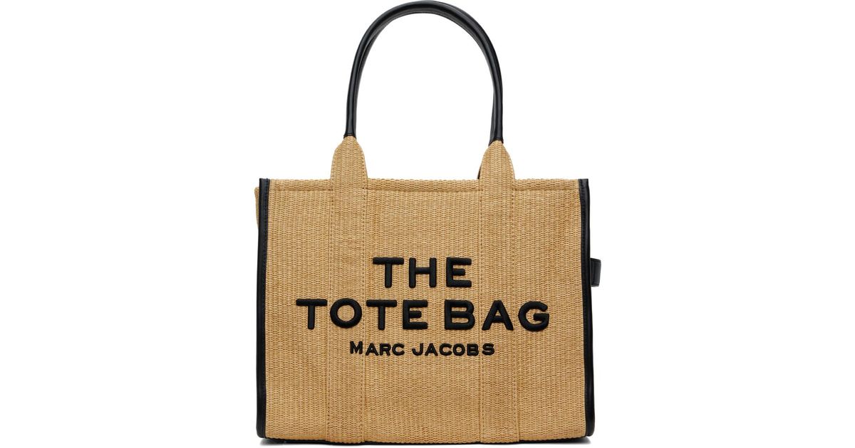 Marc Jacobs 'The Woven Large' Tote in Brown Lyst UK