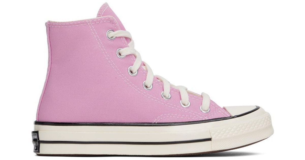 Converse Pink Chuck 70 Seasonal Color Sneakers in Black | Lyst