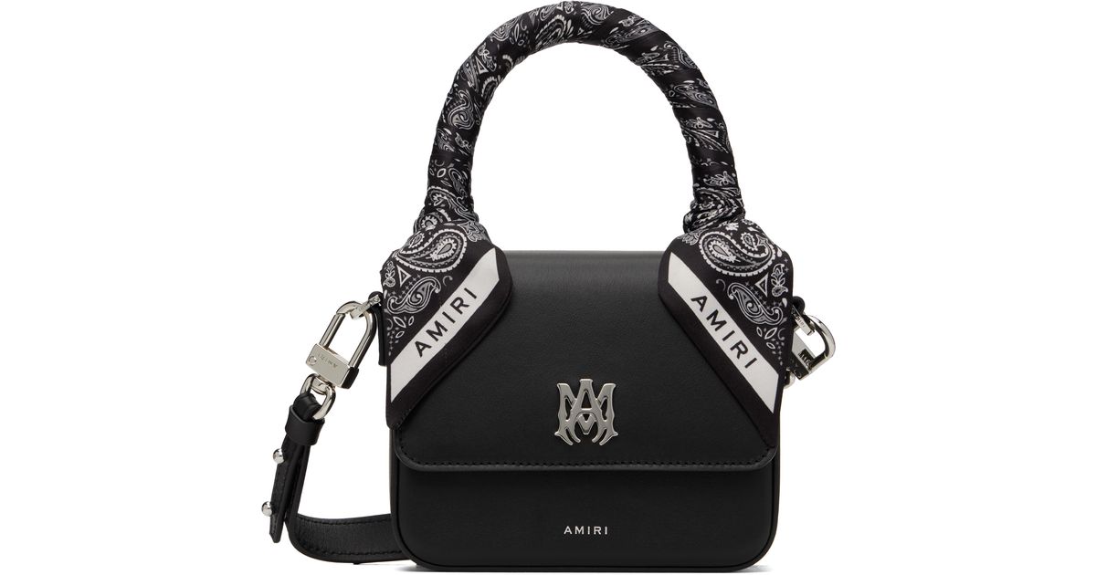 【AMIRI】ブラック マイクロ MA バッグ Amiri Micro MA Leather Bag | Saks Fifth Avenue