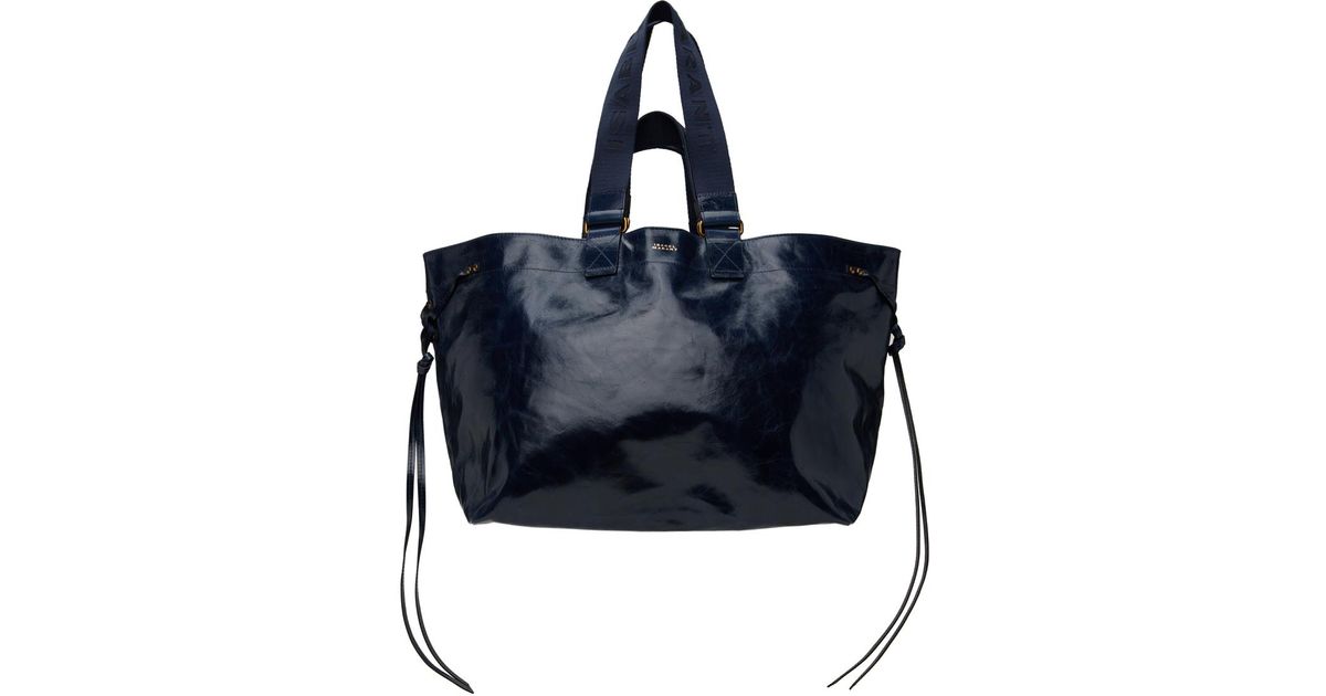 Isabel Marant Wardy Tote in Blue | Lyst