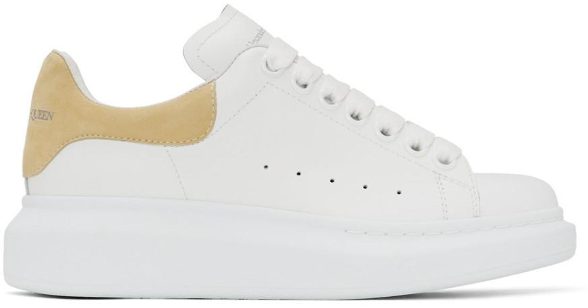 white and yellow alexander mcqueen