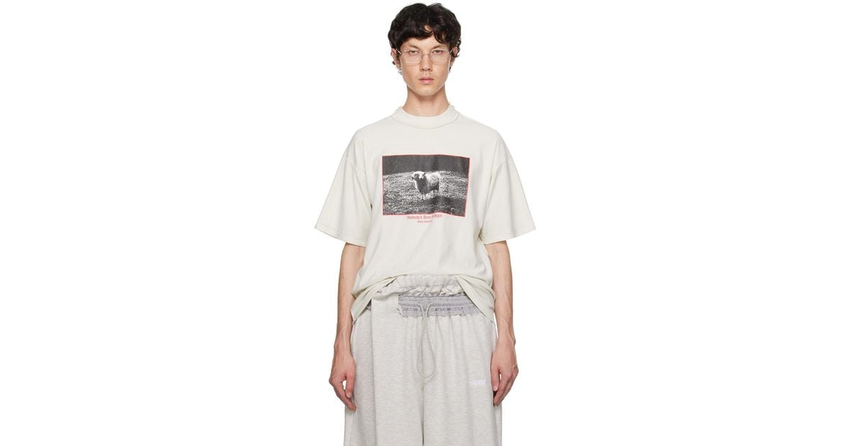 【関税込み】Magliano オフホワイト Pecora Tシャツ Magliano Off- Pecora T-Shirt for Men | Lyst