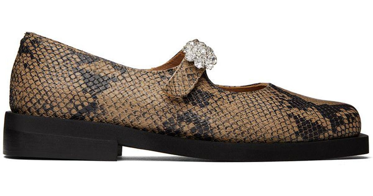 ganni mary jane shoes