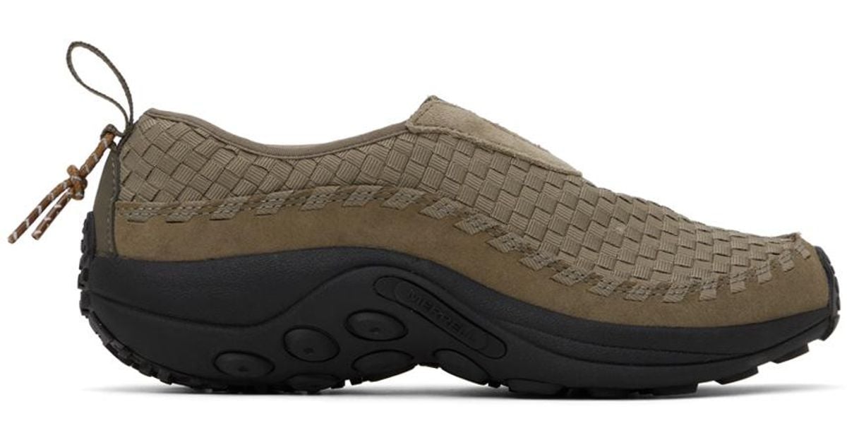 Merrell Brown Jungle Moc Evo Woven 1trl Sneakers in Black for Men | Lyst
