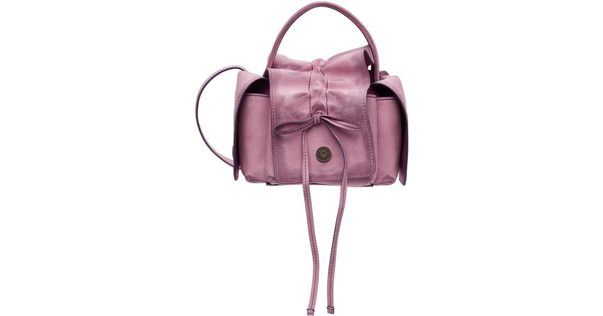 Acne Studios ミニ マルチポケット バッグ ピンク | Lyst