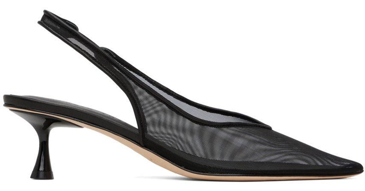 STUDIO AMELIA Black Razor 50 Heels Lyst