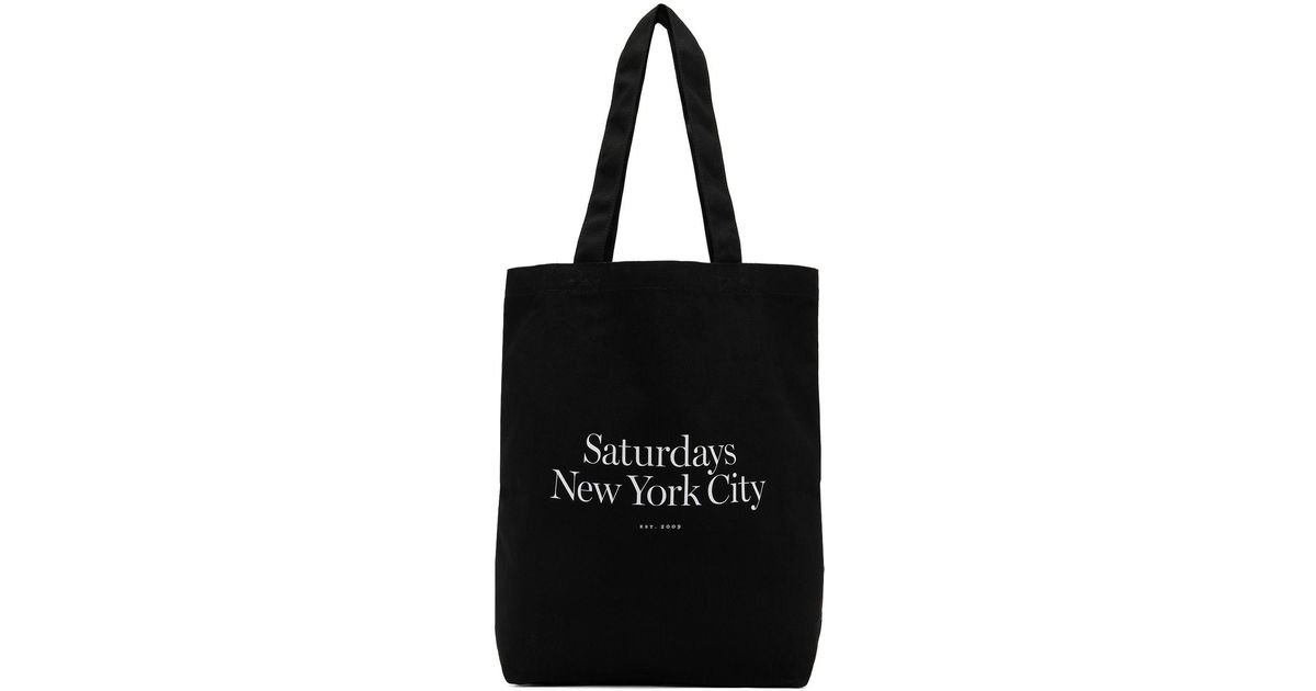 Saturdays NYC Miller Standard Tote in Black for Men Lyst