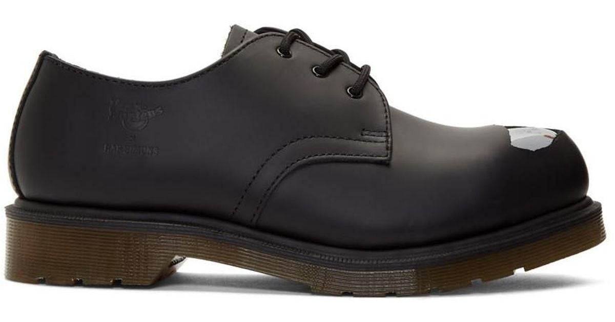 Raf Simons Black Dr. Martens Edition Keaton Raf Ii Oxfords | Lyst Australia