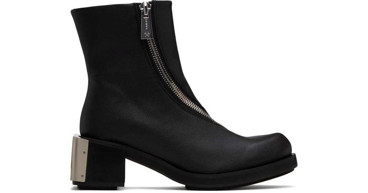 mens black riding boots