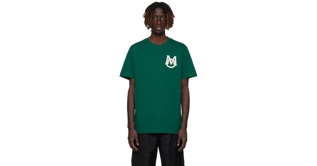 green moncler tshirt
