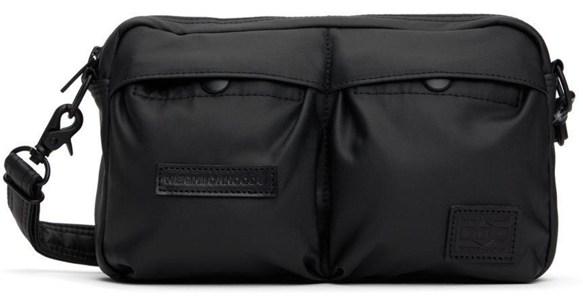 Neighborhood Porter Bag in Black for Men | Lyst